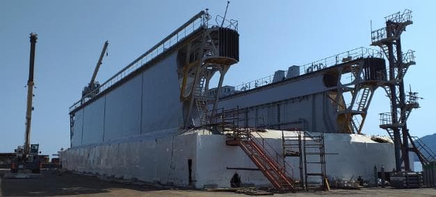 RISTRUTTURAZIONE E AMMODERNAMENTO STRUTTURALE DEL BACINO DI CARICAMENTO – ARSENALE MILITARE