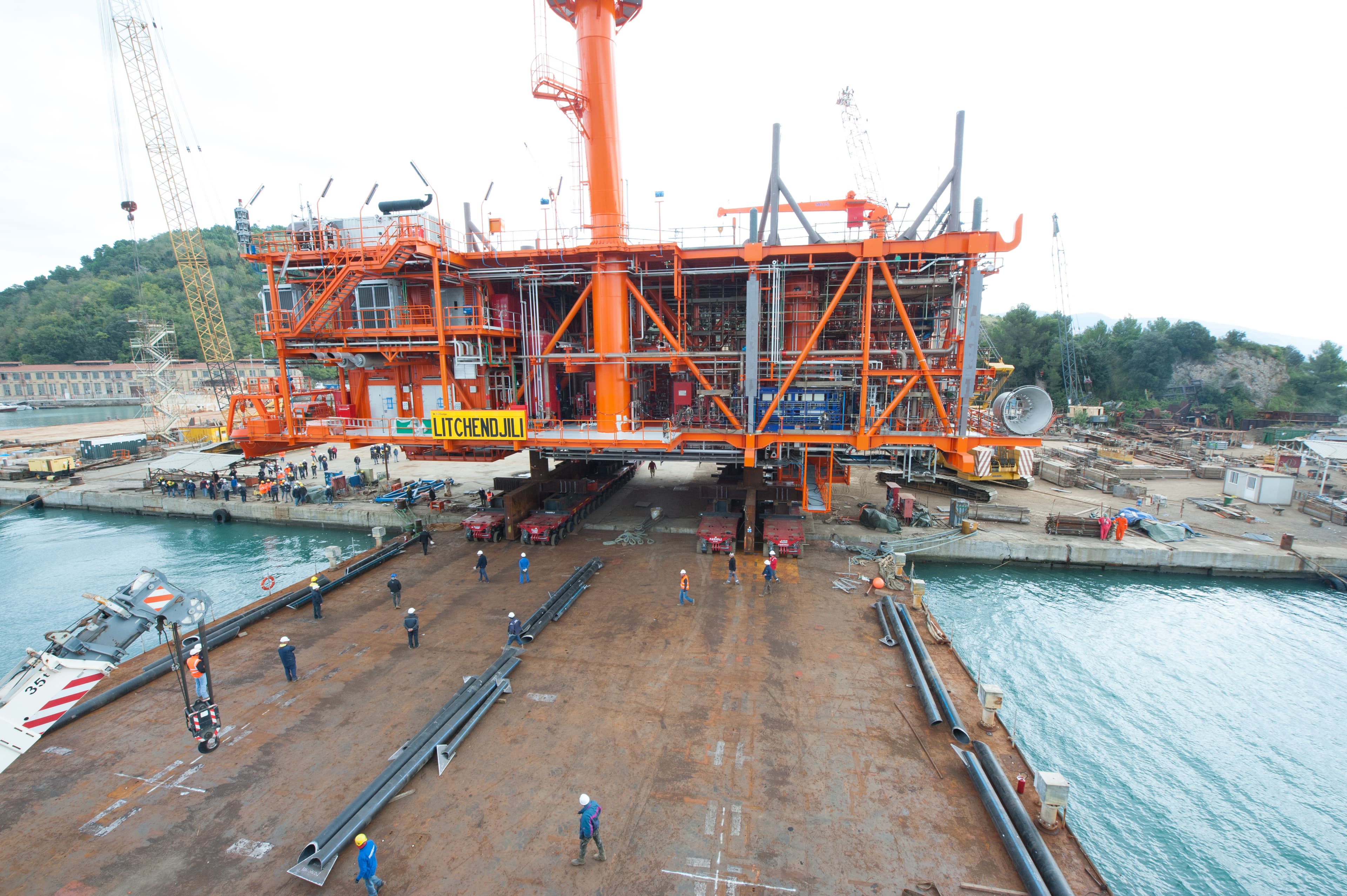 EPC LITCHENDJILI OIL/GAS PTF – COSTRUZIONE DECK & COMMISSIONING – ENI CONGO