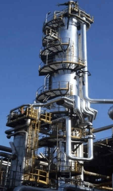 RAFFINERIA DI GELA – COLONNA DI DISIDRATAZIONE 5209C1101