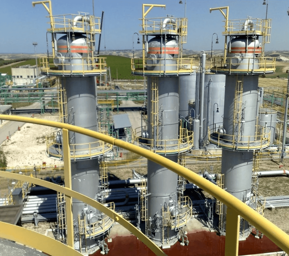 STOGIT – RINNOVAMENTO COLONNA DI DISIDRATAZIONE