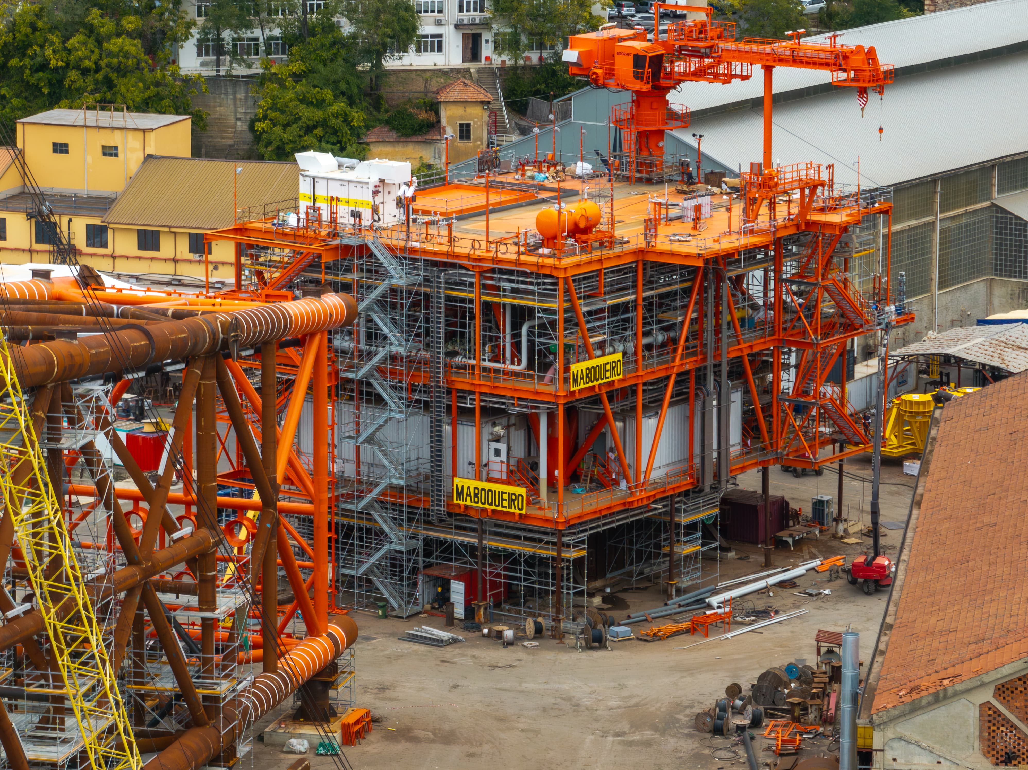 Oil and Gas Offshore Platform